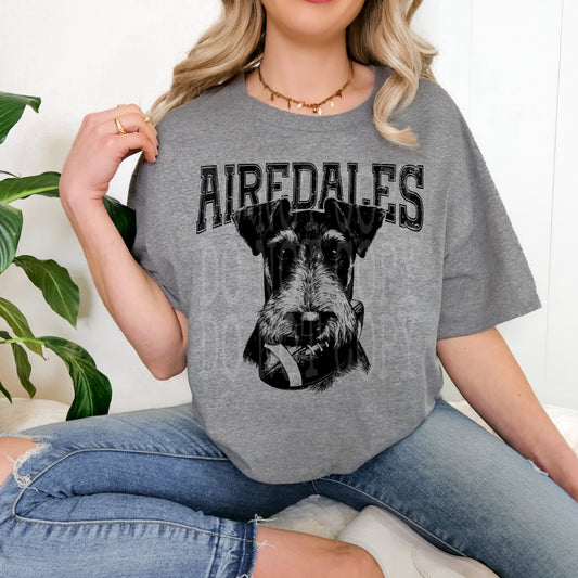 Airedales Football Tee