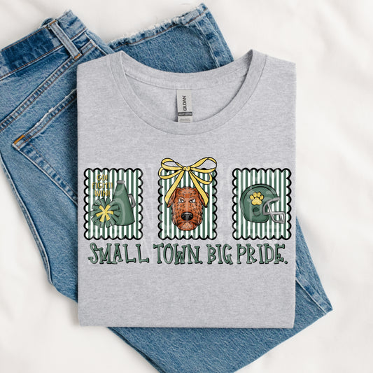 Small Town Airedales Tee
