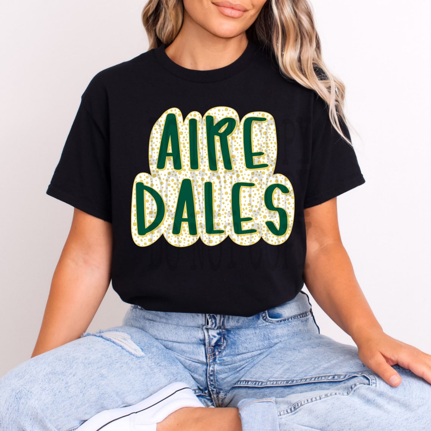 Airedales Dots Tee
