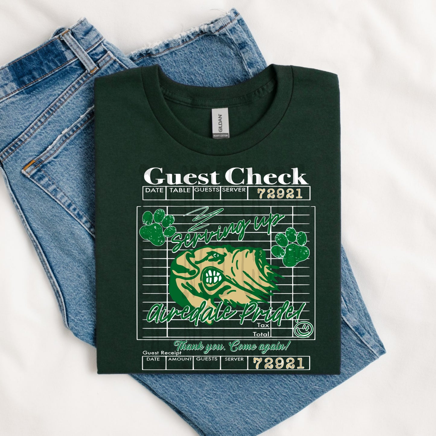 Airedales Guest Check Tee