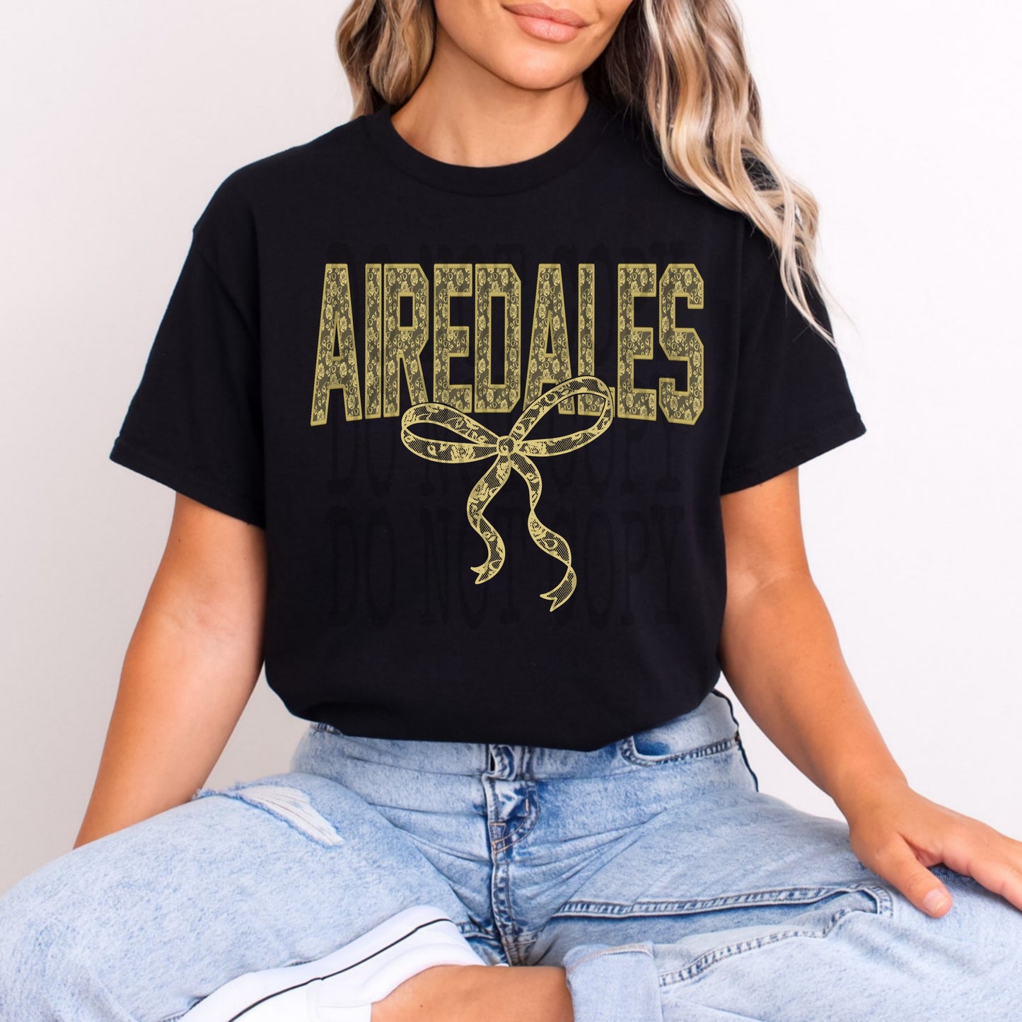 Airedales Lace Tee