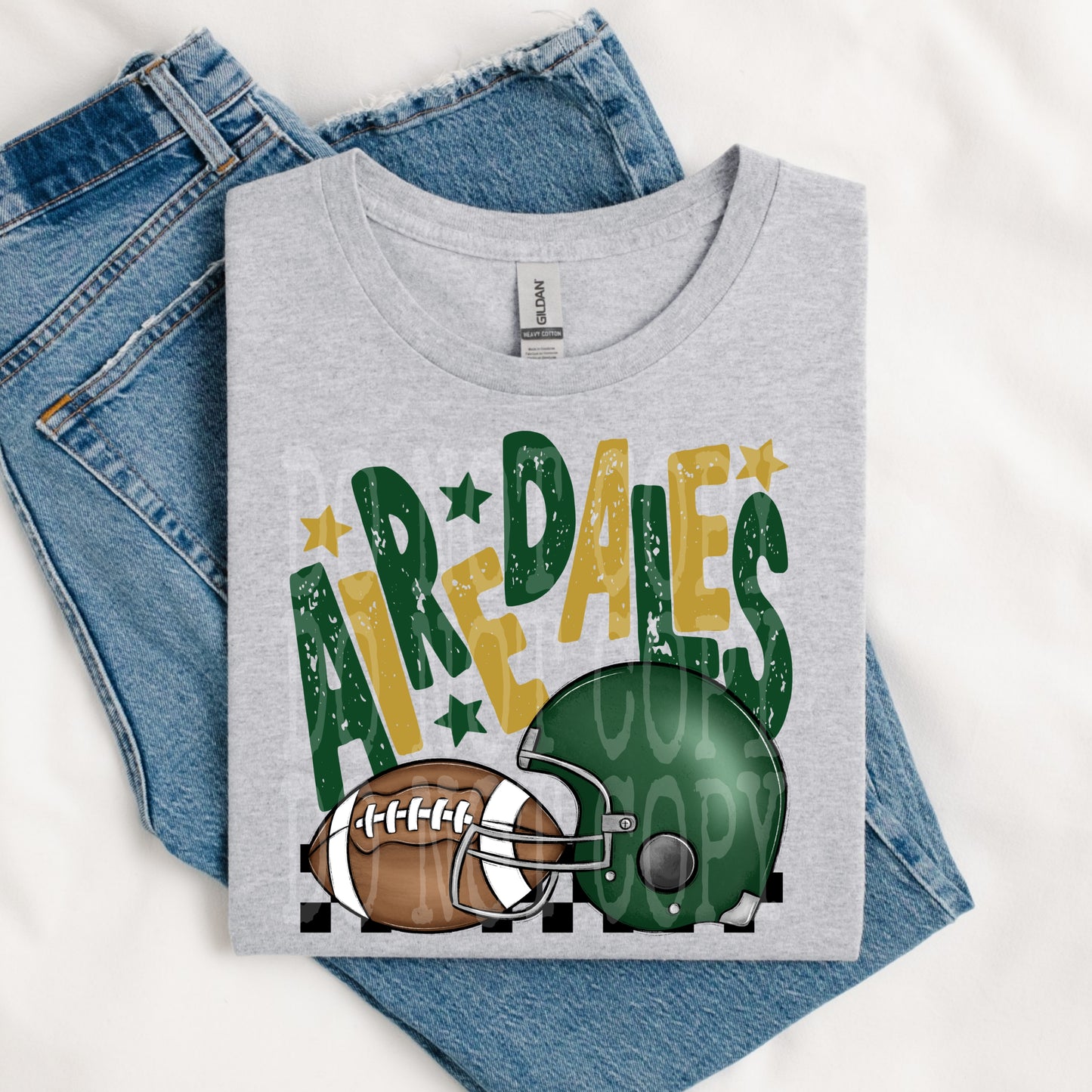 Airedales Football Tee