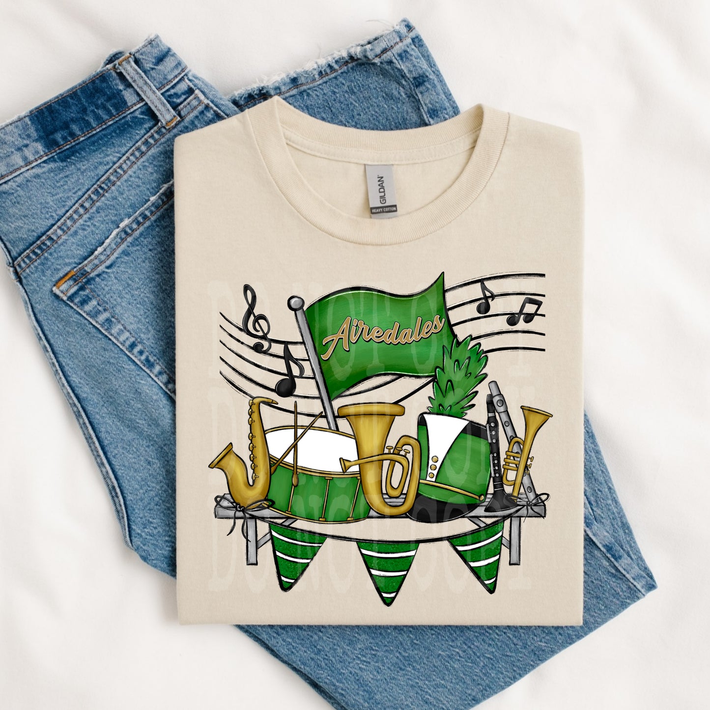 Marching Band Airedales Tee
